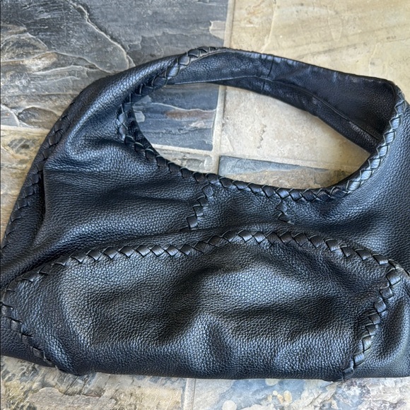 Bottega Intrecciato Cervo Black Leather Hobo 💘 - Picture 6 of 12